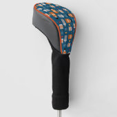 bourbonpatroon golfheadcover (Schuin)