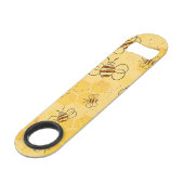 Bourdonnement d'abeilles Abeilles à miel Mignonnes (Devant angulaire)