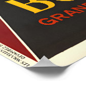 Bourdou Vintage Aperitif Poster (Coin)