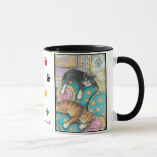 Bourgeon et tasse élégante #3 de chats de petit