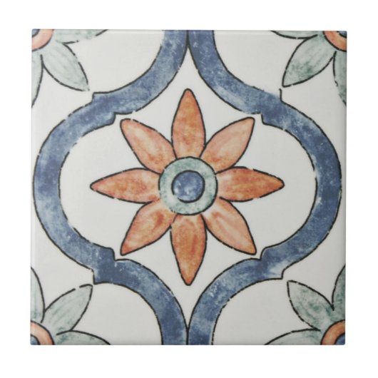 Bourges Arco Ceramic Wall Tile Tegeltje (Voorkant)