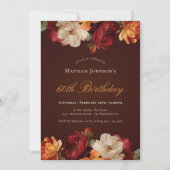 Bourgogne 60ste verjaardag Kaart (Voorkant)