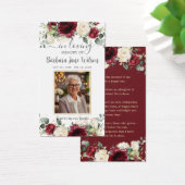 Bourgogne Blanc Floral Signet (Bureau)