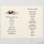 Bourgogne | Blauw | Programma voor de uitwisseling (Achterkant)