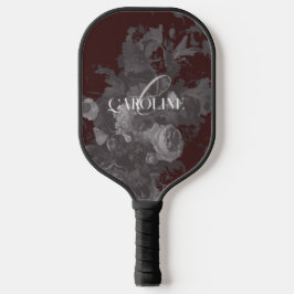Bourgogne  Bloemen Stilleven Stijlvol Pickleball Paddle