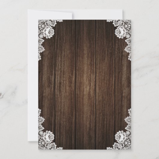 Bourgogne Blush Invitations de mariage botanique (Dos)