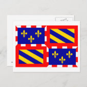 Bourgogne Briefkaart (Voorkant / Achterkant)