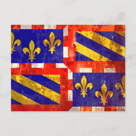 Bourgogne Briefkaart (Voorkant)