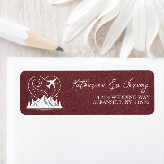 Bourgogne Colorado Passport Etiket (Insitu)