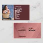 Bourgogne croisant la mini carte d'élém. (Devant / Derrière)