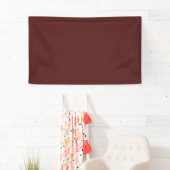 Bourgogne Deep Red Custom Branded Spandoek (Insitu)