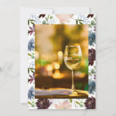 Bourgogne en Blush Wine met de titel 'Celebration Kaart (Achterkant)