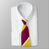 Bourgogne en goud stropdas (Gebonden)
