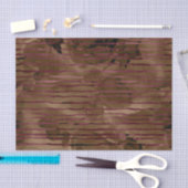 Bourgogne en koper gestreept patroon tissuepapier (Craft)