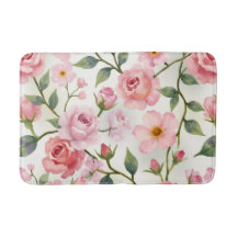Bourgogne en roze Floral