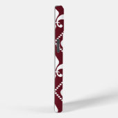 Bourgogne Fleur de Lis w / monogram Case-Mate iPhone Case (Achterkant / Rechts)