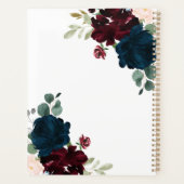 Bourgogne & Fleurs de marine Mariage de bois rusti (Dos)