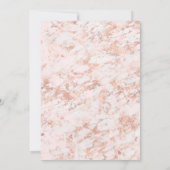 Bourgogne Floral Bachelorette Party Invitation (Dos)