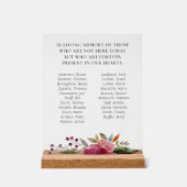 Bourgogne Floral Classe de Réunion Noms commémorat (Recto)