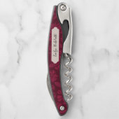 Bourgogne  Floral Custom Kurkentrekker (Achterkant)