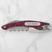 Bourgogne  Floral Custom Kurkentrekker (Achterkant)