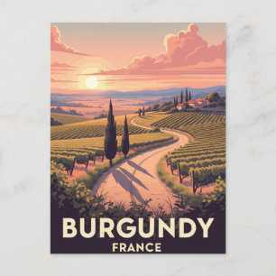  Bourgogne Frankrijk Reizen Briefkaart