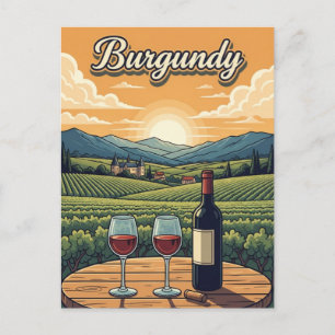 Bourgogne Frankrijk Reizen Briefkaart