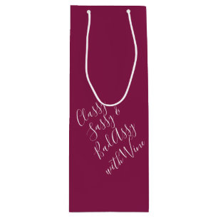 Bourgogne Funny Wine Puns Vin Sac Cadeau