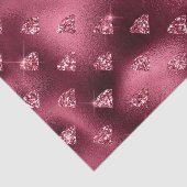 Bourgogne Glam Folie Diamond Tissuepapier (Detail)