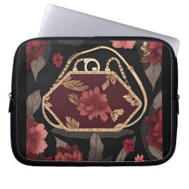 Bourgogne Gold AI art Laptop Sleeve