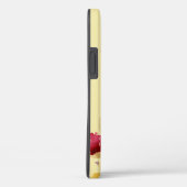 Bourgogne Gold Autumn Blooms Monogram Case-Mate iPhone Case (Achterkant / Rechts)