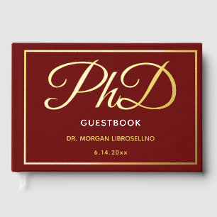 Bourgogne Gold Foil Doctorat