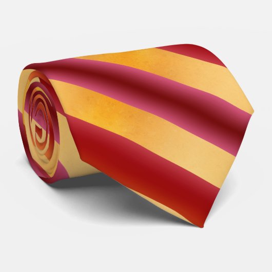 Bourgogne Gold Stridays Cravate (Roulé)