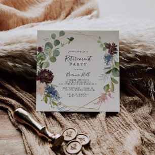 Bourgogne Goud Geometrisch Pensioen Partij Kaart