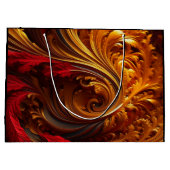 Bourgogne Het is een Wrap Groot Cadeauzakje (Achterkant)