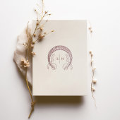 Bourgogne Invitations de mariage Art Nouveau Mucha