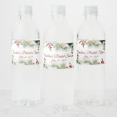 Bourgogne, Marine Floral Étiquettes de bouteilles  (Bouteilles)