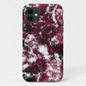 Bourgogne Marmer Abstract Case-Mate iPhone Case (Achterkant)