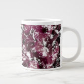 Bourgogne Marmer Abstract Extra Grote Beker (Rechts)