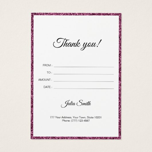 Bourgogne moderne avec effet Parties scintillant (Dos)