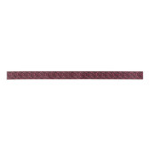 Bourgogne Paisley Ribbon Lint (Voorkant)