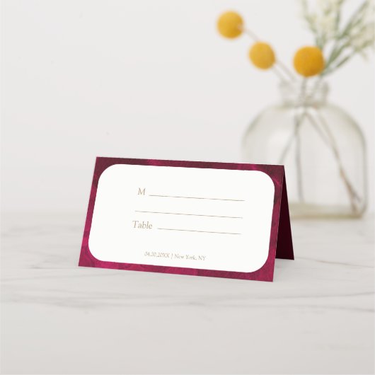 Bourgogne Passie bruiloft (Achterkant)