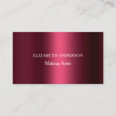 Bourgogne Qr-code sociale media Facebook Visitekaartje (Voorkant)