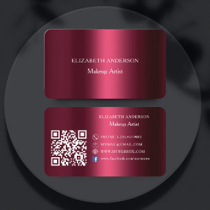 Bourgogne Qr-code sociale media Facebook Visitekaartje