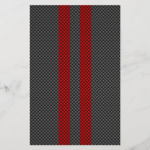 Bourgogne Red Carbon Style tegen racestapes Flyer
