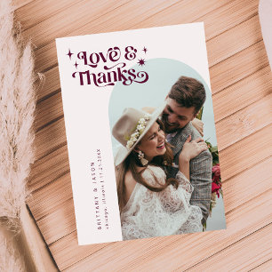 Bourgogne Rétro Amour & Merci White Arch Mariage