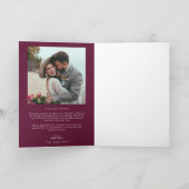 Bourgogne Rétro Amour & Merci White Arch Mariage (Intérieur)