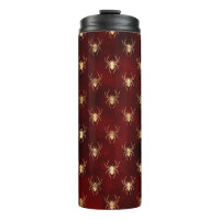 Bourgogne rood en goud Grunge spinpatroon