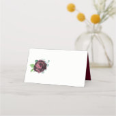 Bourgogne Roos blanco plaats kaarten (Voorkant)