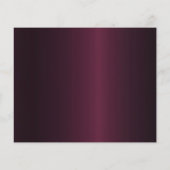 Bourgogne roos gouden verjaardagsbudget save the d flyer (Achterkant)